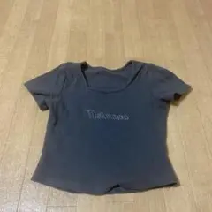 トップス　グレー　ワンホン　韓国
