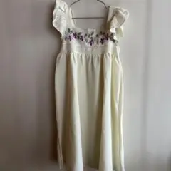 SHEIN 7Y フリル付きノースリーブワンピース　120