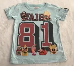 ☆JAM ジャム☆ハンバーガー ポテトワッペン 半袖Tシャツ 120