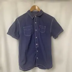 Levi's ネイビー 半袖シャツ