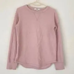 AIGLE エーグル　ピンク 長袖 Tシャツ S ロンT レディース　桃　S