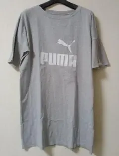 PUMA グレー Tシャツ ルーズフィット
