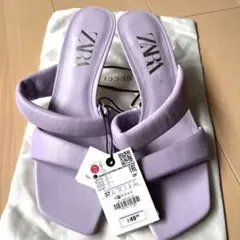 新品タグ付き ピンヒールサンダル 23.5