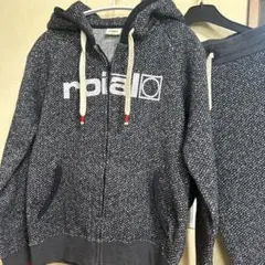 rpiall フード付きジップアップ セットアップ