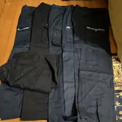 Jichodo ワークパンツ 6枚セット ネイビー