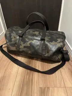 希少　COACH コーチ　迷彩デザイン ボストンバッグ