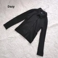 ✨️美品✨️Dazy　ポロシャツ　前開き　Mサイズ ブラック