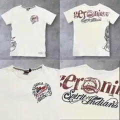 00s archive native geronimo tシャツ フェザー 刺繍