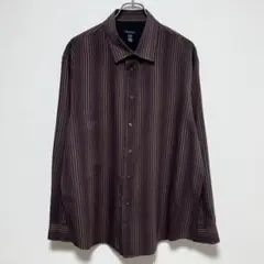Van Heusen 長袖シャツ　ストライプシャツ