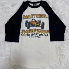 GUNZ トップス アメカジ レトロ 古着 レース Tシャツ 綿100%