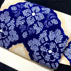 11-3 美品!高級 九寸名古屋帯 人気帯 絞り