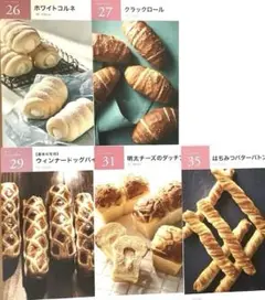 ABCクッキング　ブレッドレシピ5枚セット