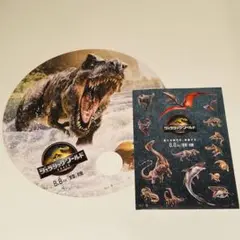 ジュラッシックワールド　うちわ　ステッカー