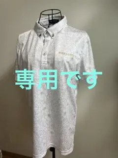 SURF&TURF 花柄ポロシャツ ホワイト