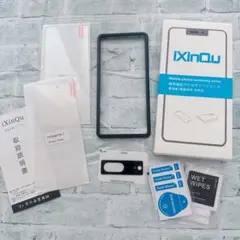 そ　Google Pixel 7 ガラスフィルム カメラフィルム ガイド枠