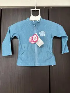 新品【100】ラッシュガード 水色