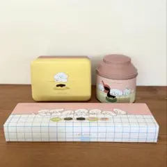 てらおかなつみ　缶２つ　紙箱１つ　セット