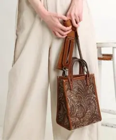 IENA 【A VACATION】MICRO BOX SPECIALハンドバッグ