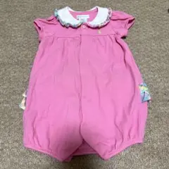 Ralph Lauren ピンクロンパース 9M 女の子