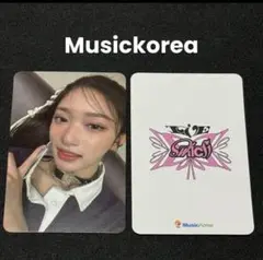 IVE SWITCH musickorea トレカ ラキドロ イソ　特典
