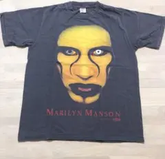 Marilyn Manson・シングルステッチ・L・anvil・T・マンソン
