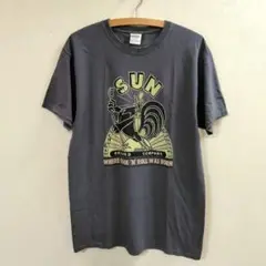 SUNレコード Tシャツ Mサイズ チャコール