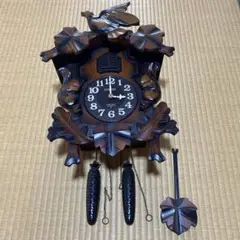 y*n様 0528Y シチズン クオーツポッポ 三羽鳩 掛け時計 H-QP-45 シチズン CITIZEN クオーツポッポ メルヘンハウス ハト時計 鳩