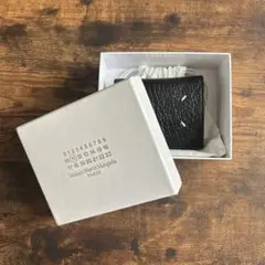 Maison Margiela ブラック 二つ折り財布