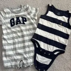 GAP ストライプロンパース　まとめ