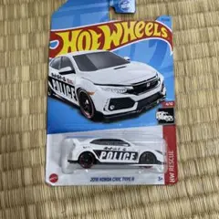 Hot Wheels 2018 Honda Civic Type R 警察仕様