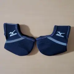 ミズノ　かかとサポーター　Mizuno　ブラック　ジュニア