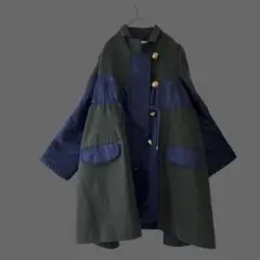 2018年秋冬サカイ 異素材ドッキングロングコート sacai