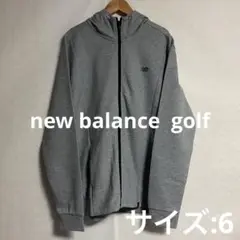 new balance golf フルジップパーカー グレー
