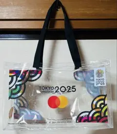 東京マラソン2025 クリアトートバッグ　スケルトンバッグ　クリアバッグ