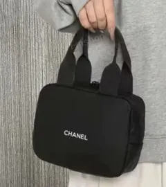 CHANEL ブラック エコバッグ