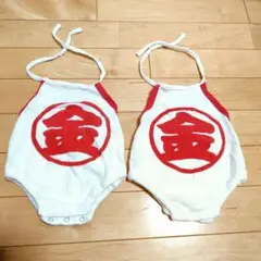 金太郎ロンパース 2着セット双子