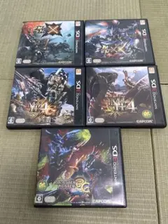 3DS モンスターハンター まとめ売り 5個セット