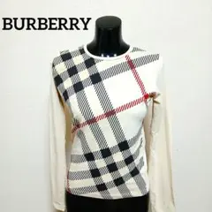 BURBERRY LONDON バーバリー ロンドン チェック長袖 Tシャツ S