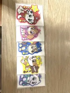 パウパトロール　キーホルダー　 5枚セット