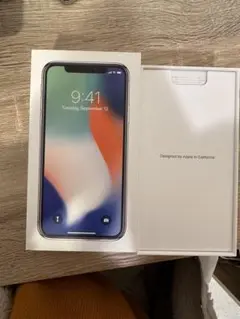 iPhone X 256GB シルバー MQC22J/A