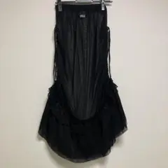 EIKO KONDO チュールスカート メッシュ シースルー レース 日本製