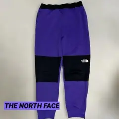 THENORTHFACE トラックパンツ ジャージ ボトムス ブラック×パープル
