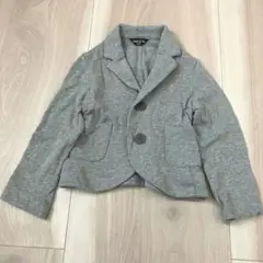 コムサイズム　100 ジャケット　グレー