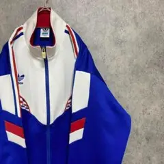 90s アディダスオリジナルス トラックジャケット トリコロール 古着 メンズ