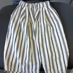 子供ストライプ ハーフパンツ サイズ