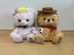 ディズニーストア　ユニベア　トイストーリー　ウッディ　ボーピープ　セット売り