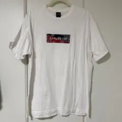 APPLEBUM カラフルロゴ Tシャツ ホワイト