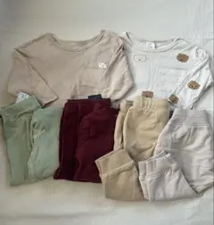 H&M ベビー服 6点セット 部屋着 保育園着 まとめ売り