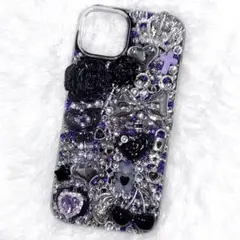 iPhone14デコケースデコ電量産型地雷サブカルパンクy2k姫ギャル埋めつくし