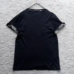 ✨美品✨ ブラックレーベルクレストブリッジ　紺　半袖T M